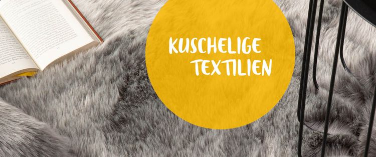 kuschelige Textilien